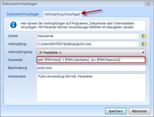 Parameter_Dokument_Putty